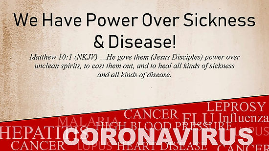 You Have Power Over Sickness & Disease P2